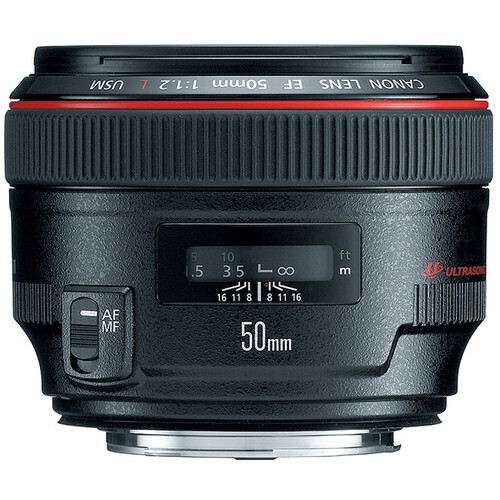 Canon EF 50mm f/1.2L USM / Black