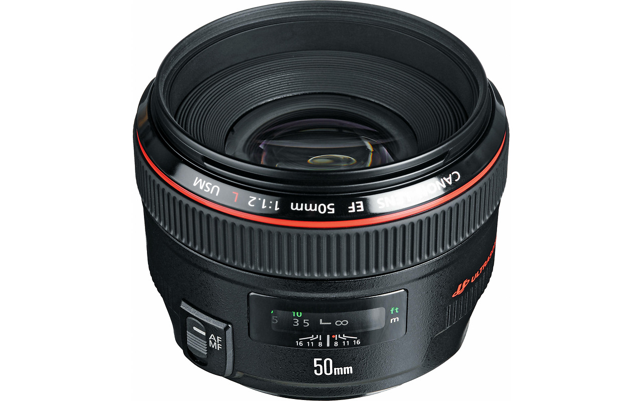 Canon EF 50mm f/1.2L USM / Black