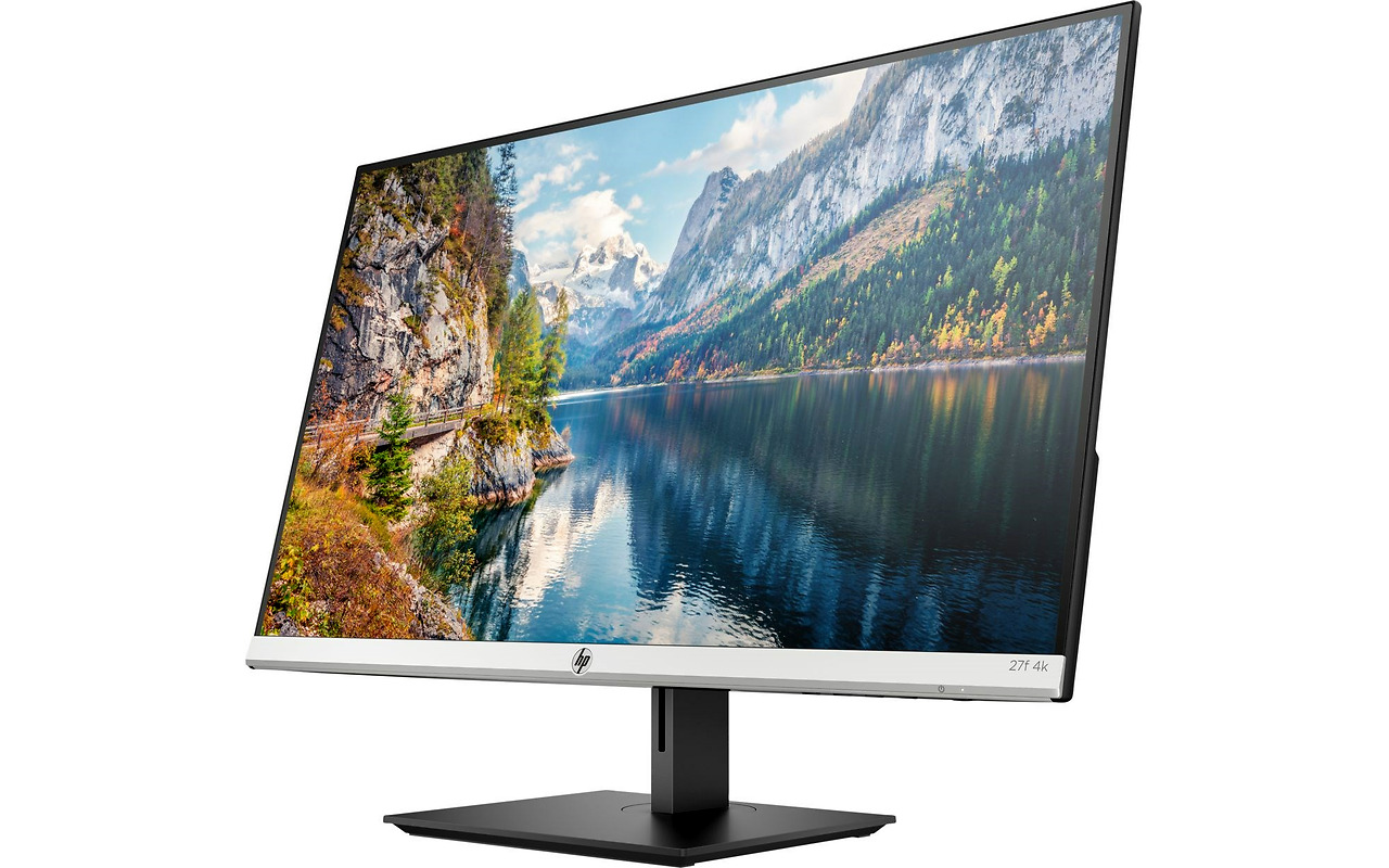 HP 5ZP65AA 27.0" IPS LED 27f 4K Borderless / White