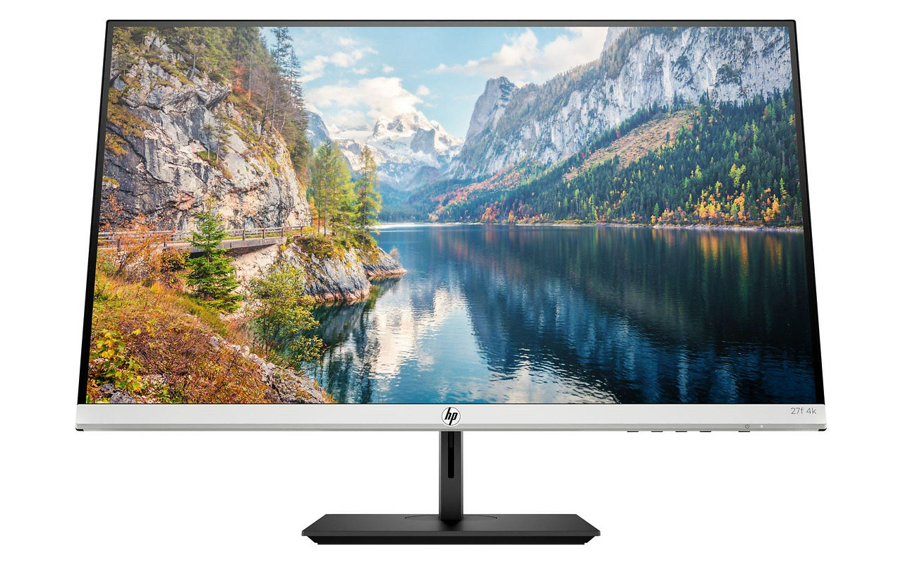 HP 5ZP65AA 27.0" IPS LED 27f 4K Borderless / White