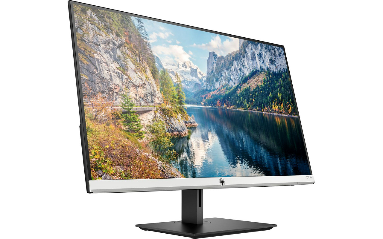 HP 5ZP65AA 27.0" IPS LED 27f 4K Borderless / White
