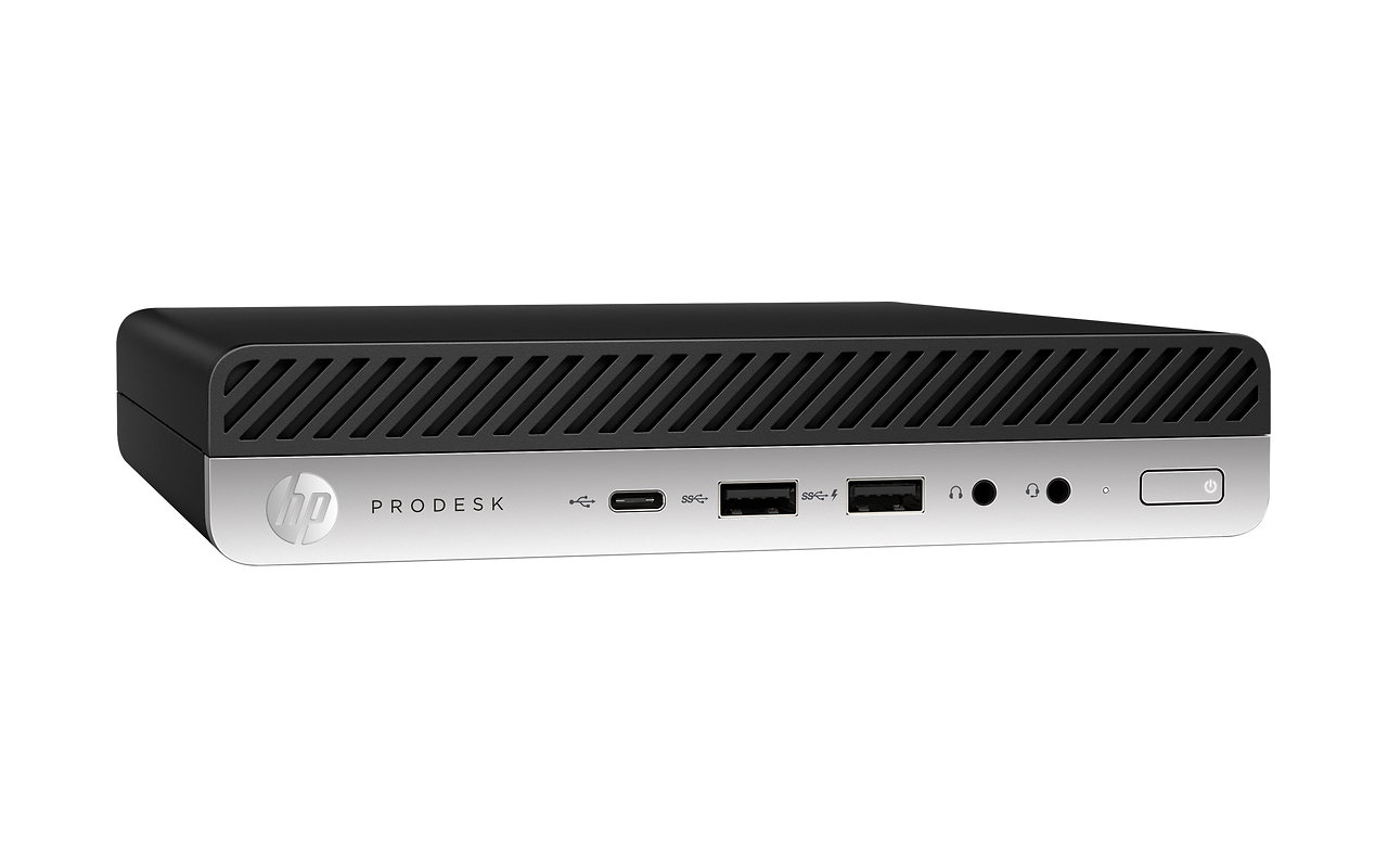 HP ProDesk 600 G5 MFF / lntel Core i5-8500T / 8GB DDR4 / 256GB SSD / Windows 10 PRO / 8NC95EA#ACB / Black