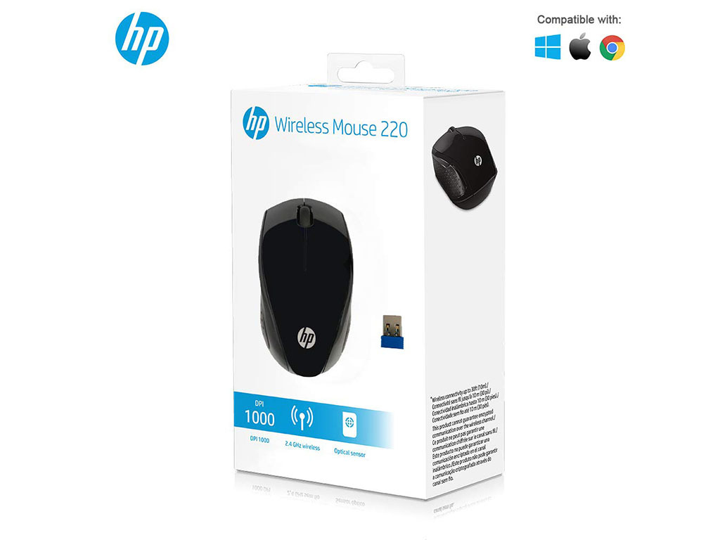 HP Wireless Mouse 220 Black