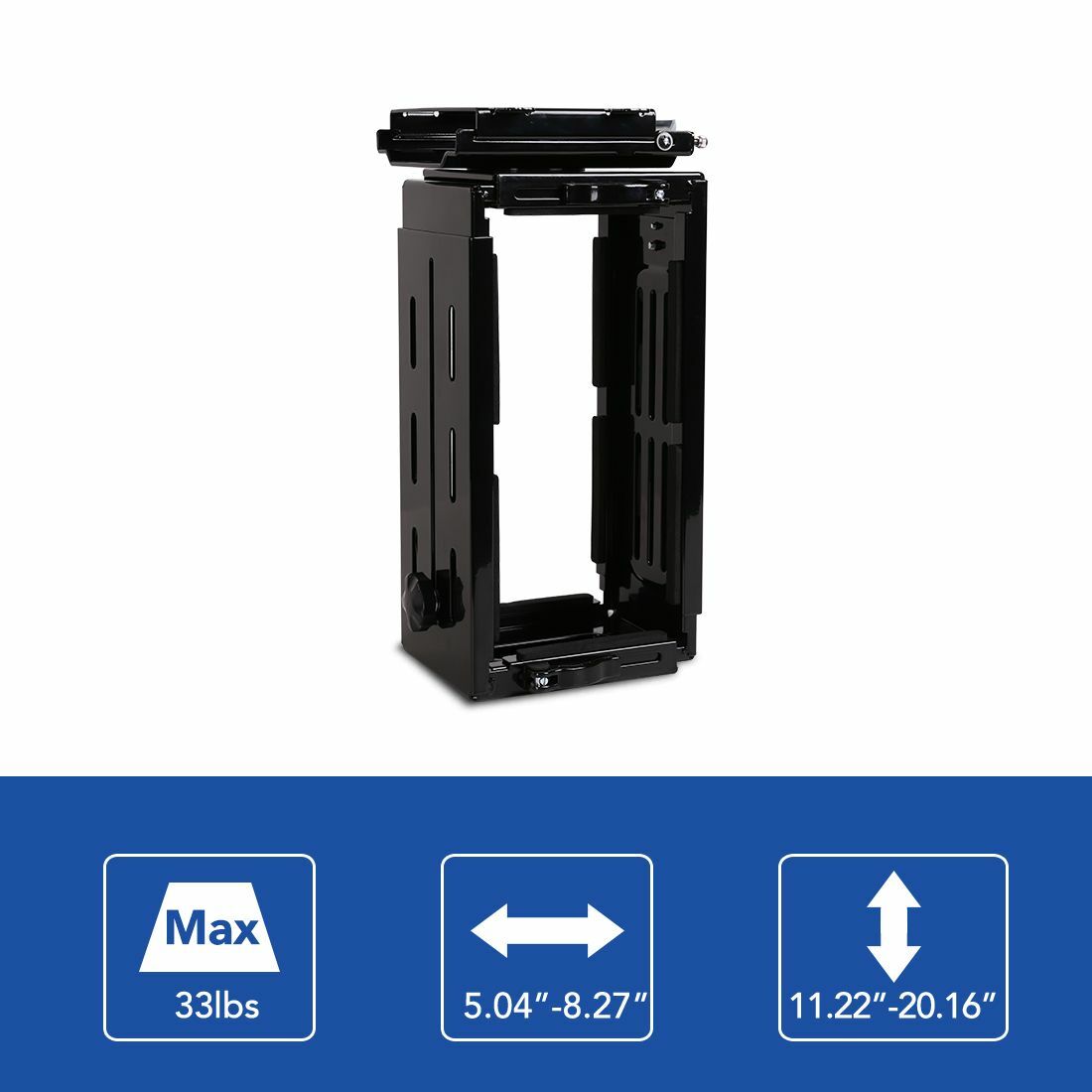 FlexiSpot Computer Host Bracket CH1 Black