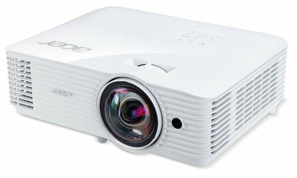 Acer S1386WHN / DLP 3D / WXGA / Short Throw / 3600lm / MR.JQH11.001 / White