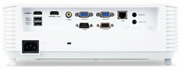 Acer S1386WHN / DLP 3D / WXGA / Short Throw / 3600lm / MR.JQH11.001 / White