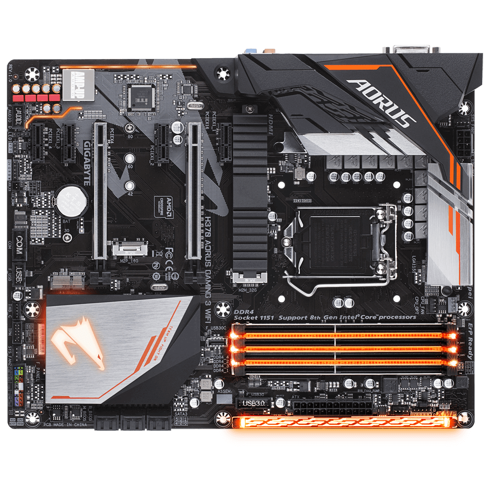 GIGABYTE H370 AORUS GAMING 3 WIFI ATX