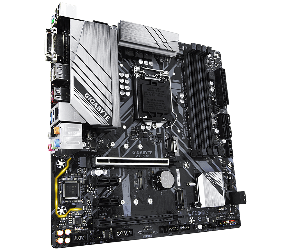 GIGABYTE Z390 M 1.0 mATX