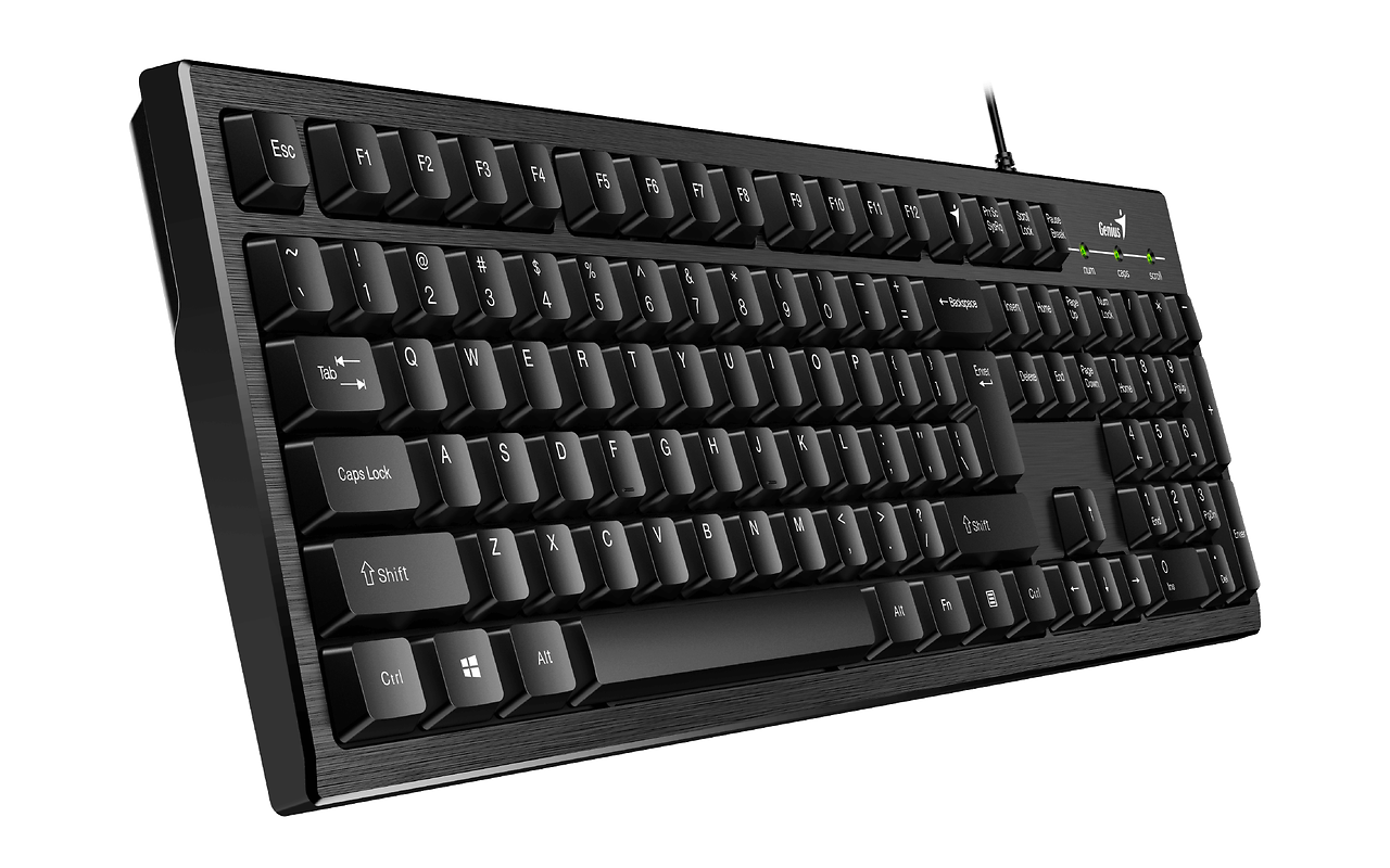 Genius Smart KB-101 Customizable Function Keys F1-F12 / Black