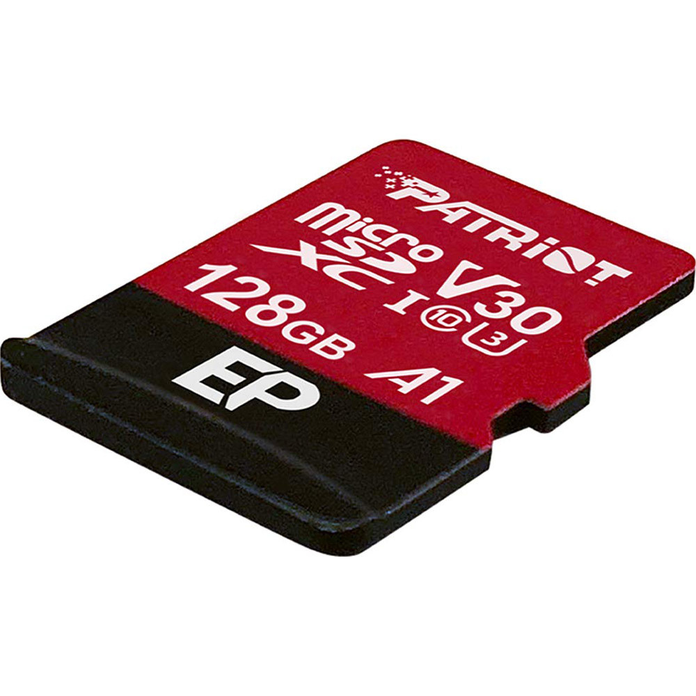 Patriot EP Series V30 A1 U3 Extreme Performance PEF128GEP31MCX 128GB MicroSDXC + Adapter MicroSD
