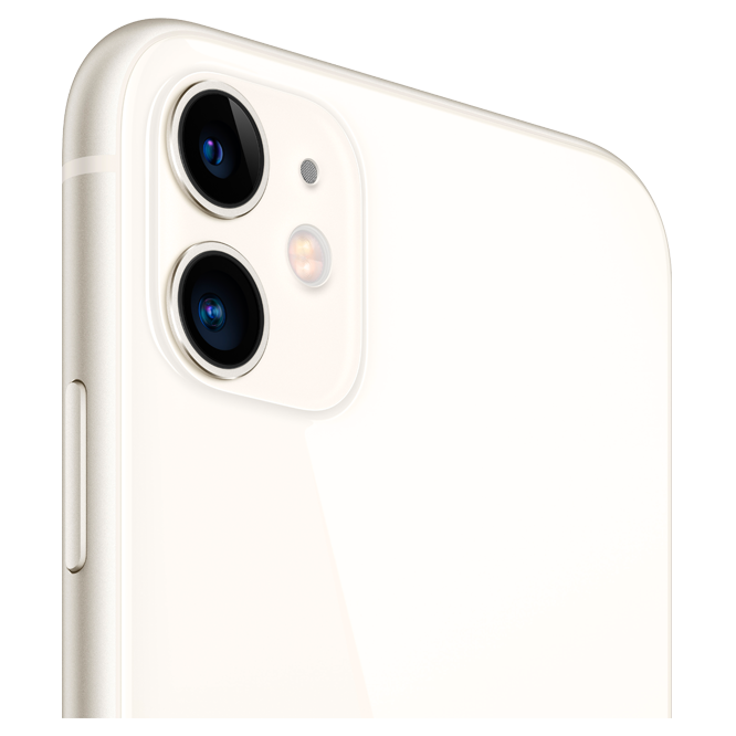 Apple iPhone 11 / 6.1" IPS 1792x828 / A13 Bionic / 4Gb / 128Gb / 3110mAh / White