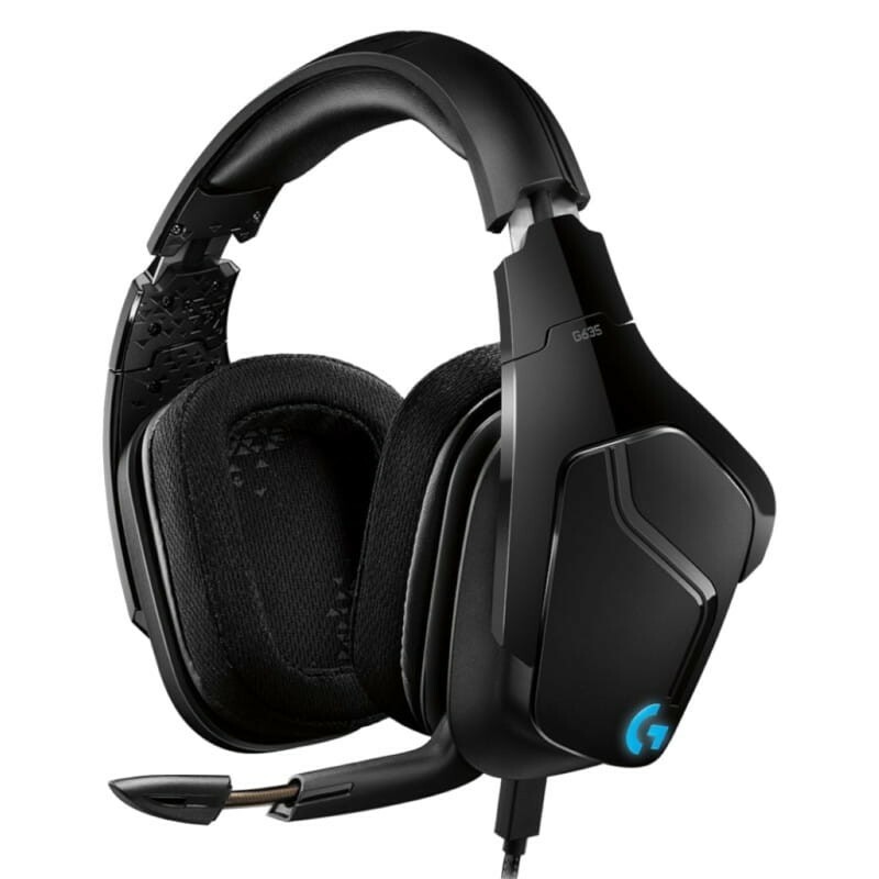 Logitech G635 7.1 Surround Lightsync Gaming Headset / Black
