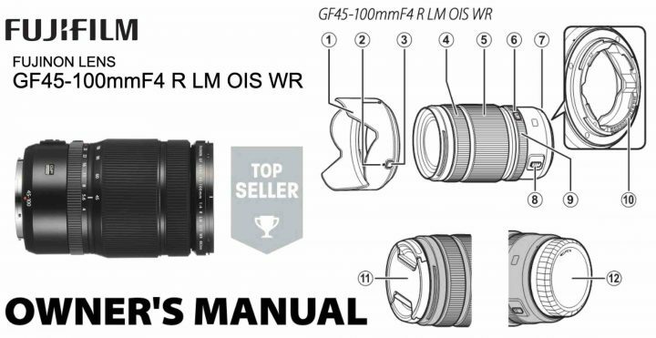 Fujinon GF 45-100mm R LM OIS WR 16639487 Black