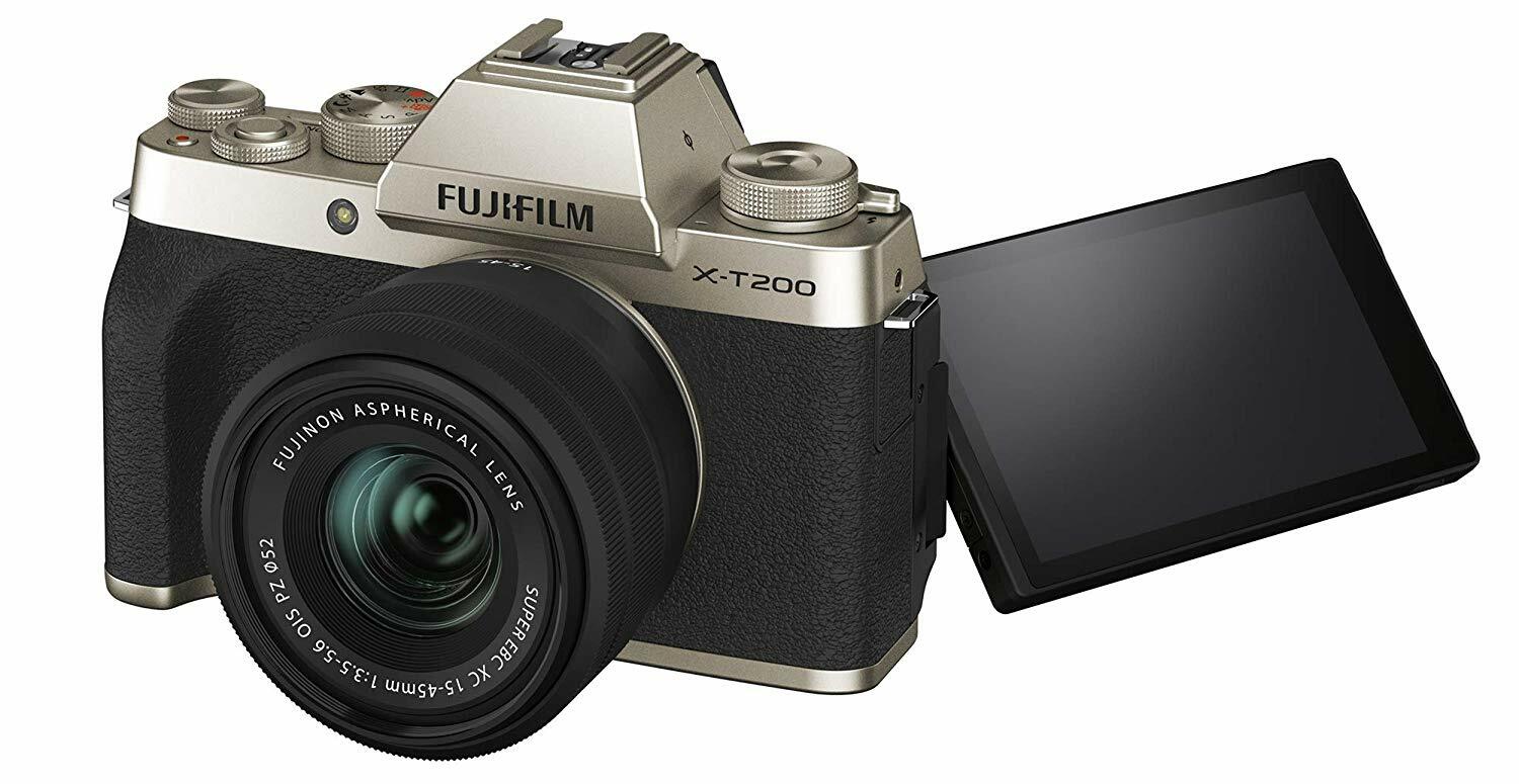 Fujifilm X-T200 + XC 15-45mm F3.5-5.6 OIS PZ Kit Gold