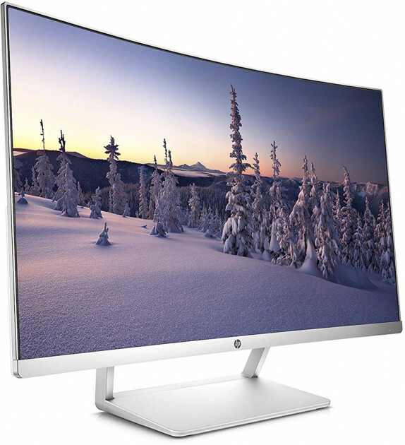 HP Z4N74AA / 27.0" FullHD Curved Display Borderless / Silver