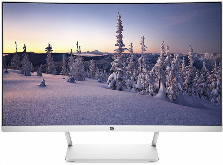 HP Z4N74AA / 27.0" FullHD Curved Display Borderless / Silver