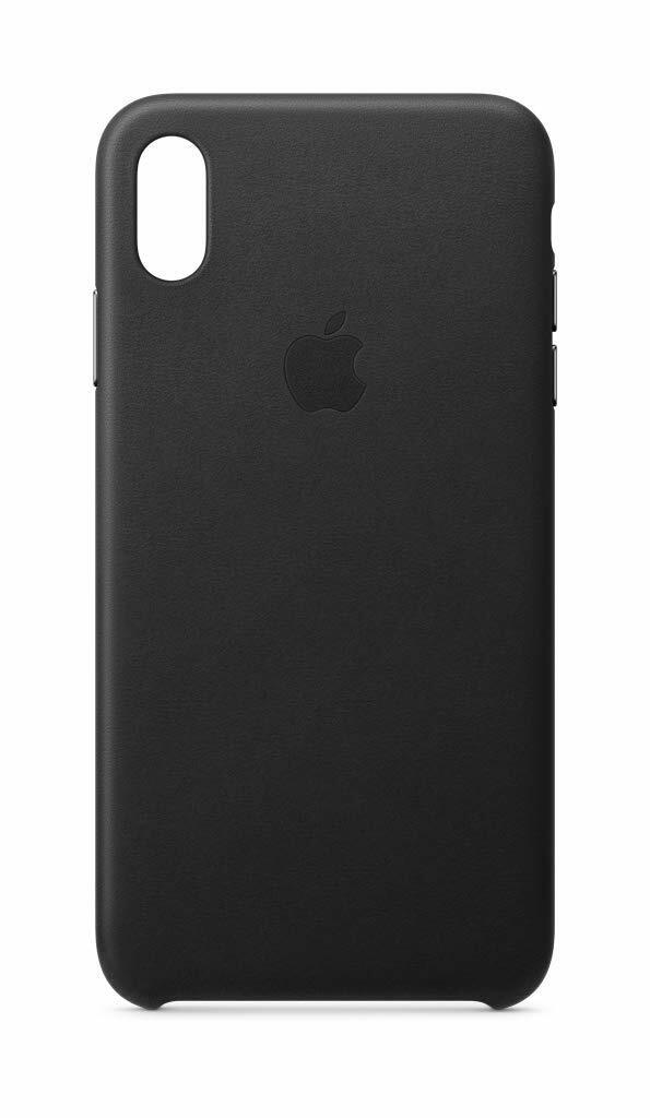 Apple Original iPhone XS Leather Case / Black