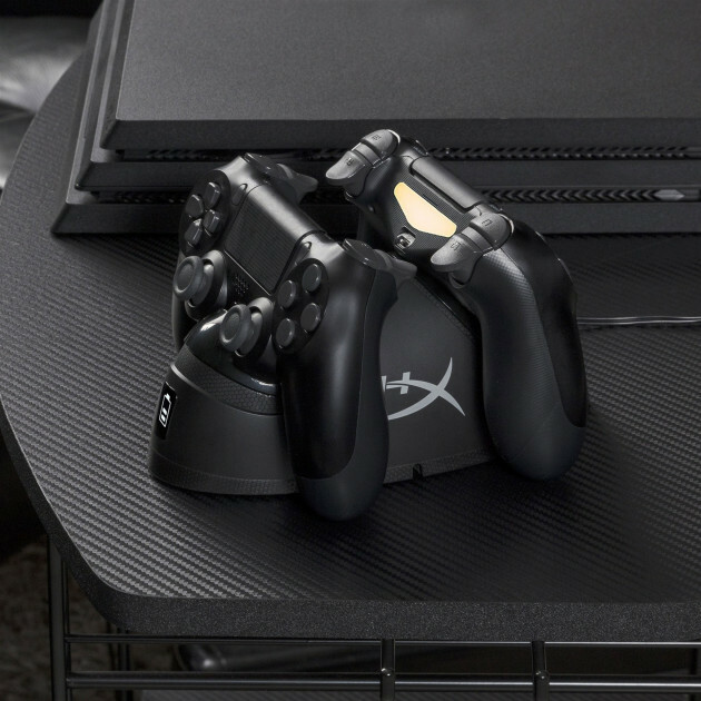HyperX ChargePlay Duo for PS4 / HX-CPDU-C / Black