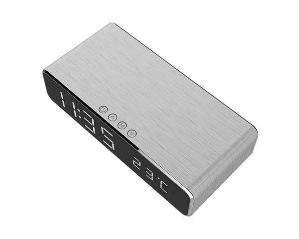 Clock & Charging Gembird DAC-WPC-01 / Silver