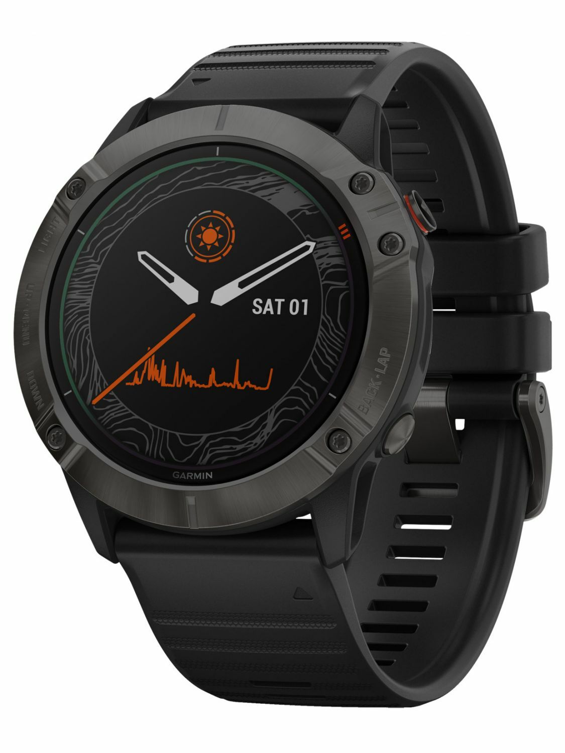 Garmin Fenix 6X Pro Solar / 010-02157-21 Black