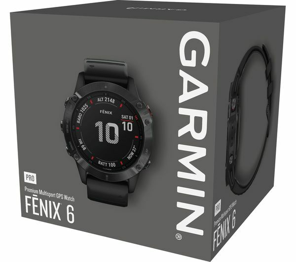 Garmin Fenix 6X Pro Solar / 010-02157-21 Black