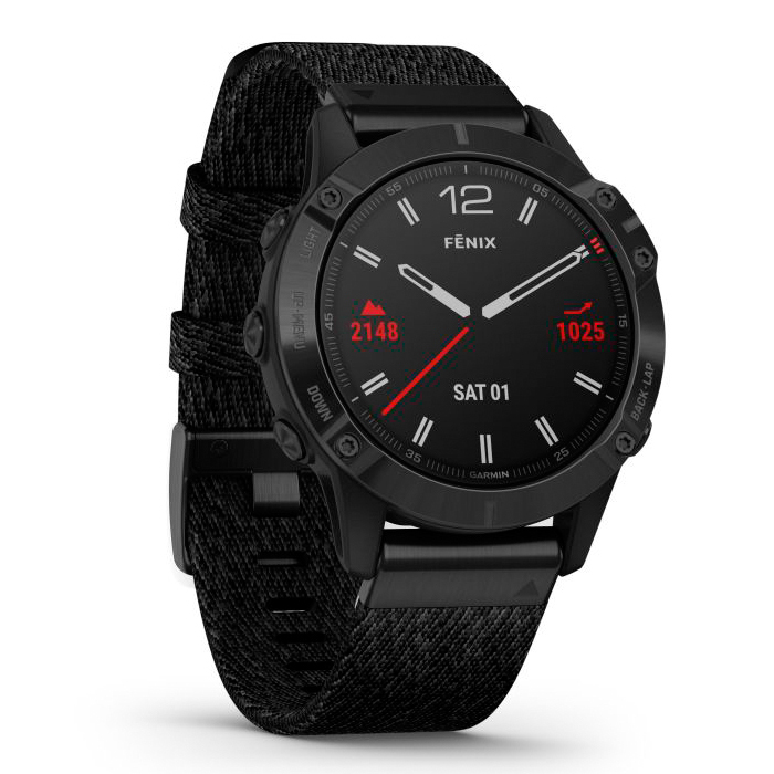 Garmin Fēnix 6 Pro and Sapphire editions / 010-02158-17 / Black