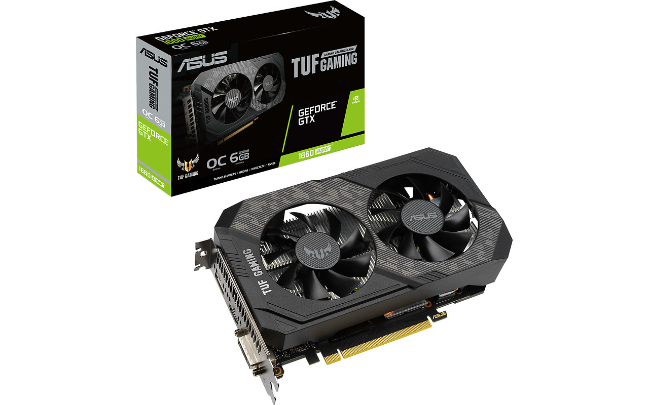 ASUS GTX1660 SUPER 6GB GDDR6 TUF Gaming 192Bit