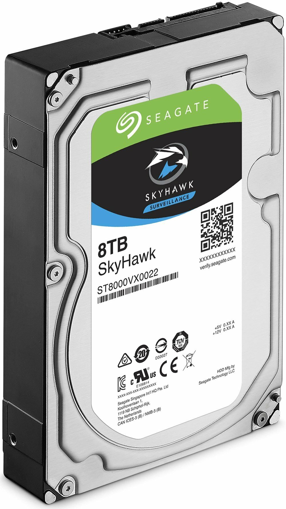 Seagate SkyHawk Surveillance ST8000VX004 8.0TB 3.5" HDD
