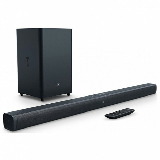 JBL Bar 2.1 / 300W Soundbar with Wireless Subwoofer / Black