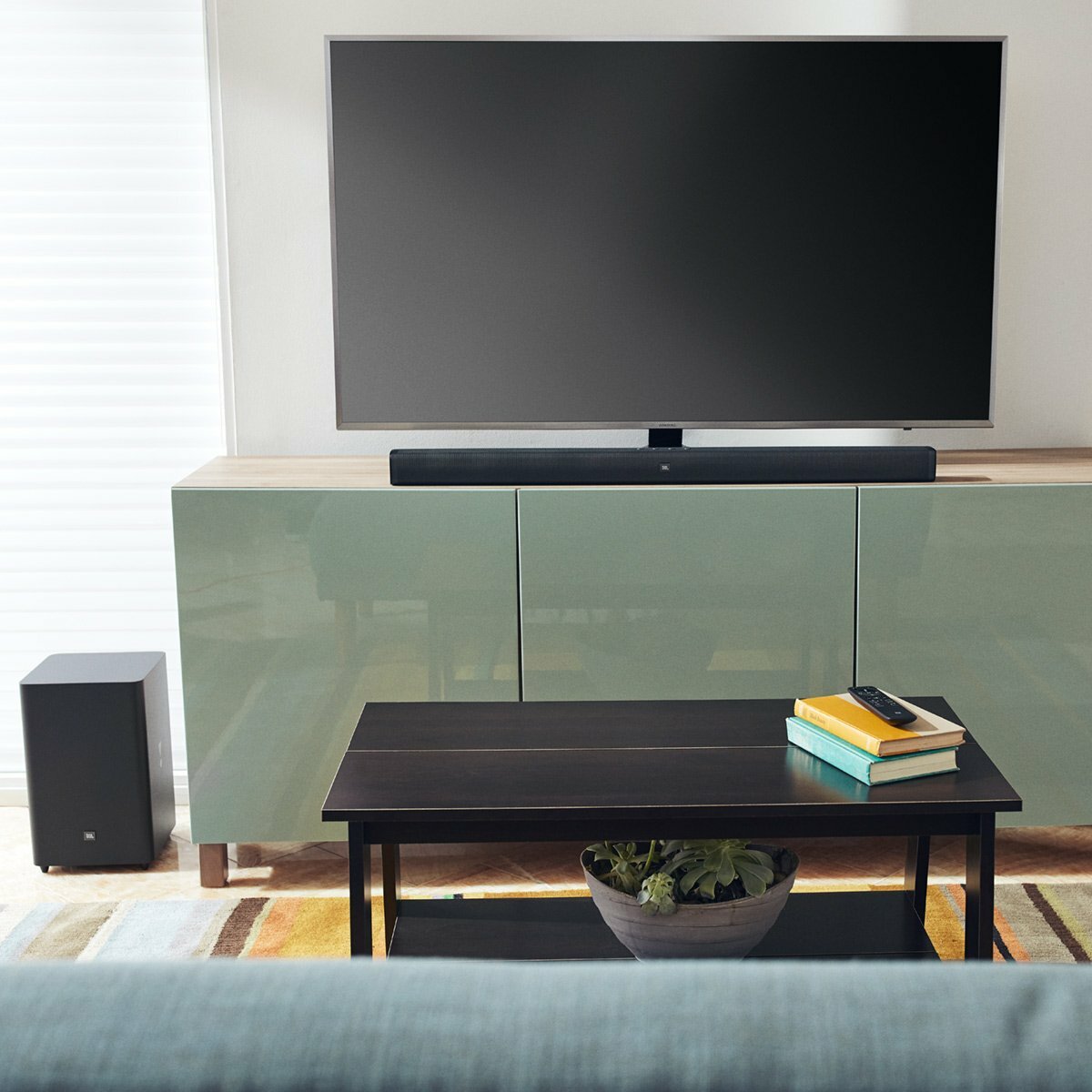 JBL Bar 2.1 / 300W Soundbar with Wireless Subwoofer / Black