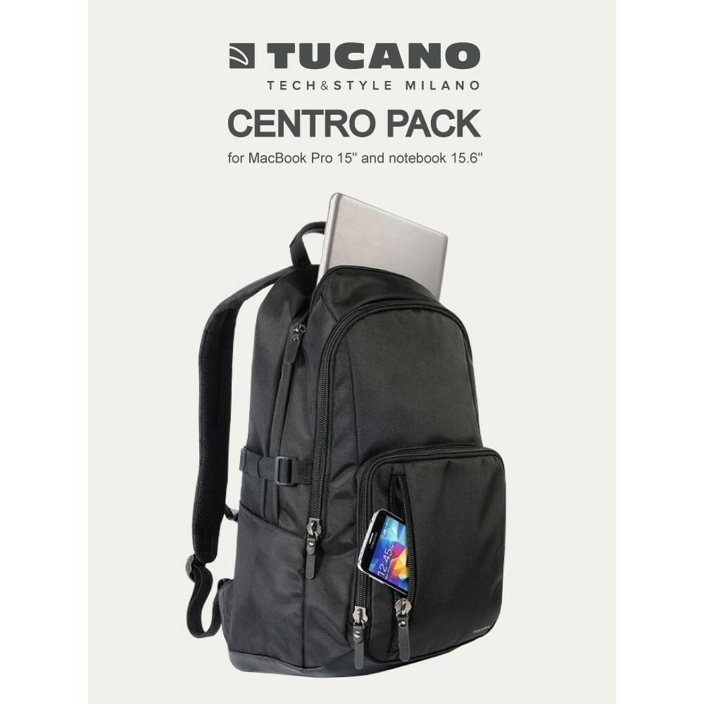 Tucano BACKPACK Centro 15" / BKCEB15 / Black