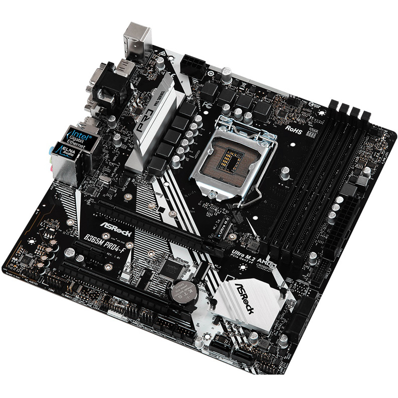 ASRock B365M PRO4-F Intel B365 DDR4 mATX
