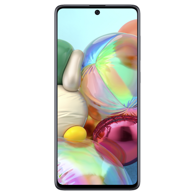 Samsung Galaxy A71 / 6.7" 1080x2400 AMOLED / Snapdragon 730 / 6GB / 128GB / 4500mAh / A715 / Silver