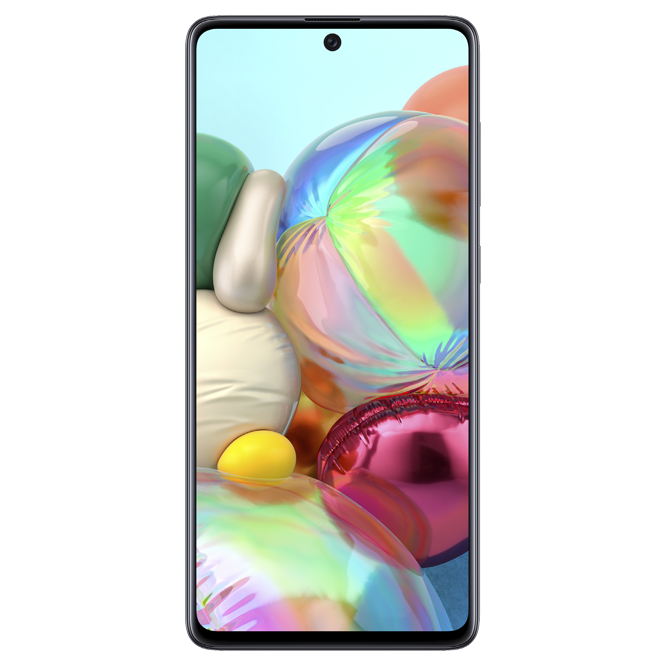 Samsung Galaxy A71 / 6.7" 1080x2400 AMOLED / Snapdragon 730 / 6GB / 128GB / 4500mAh / A715 / Black