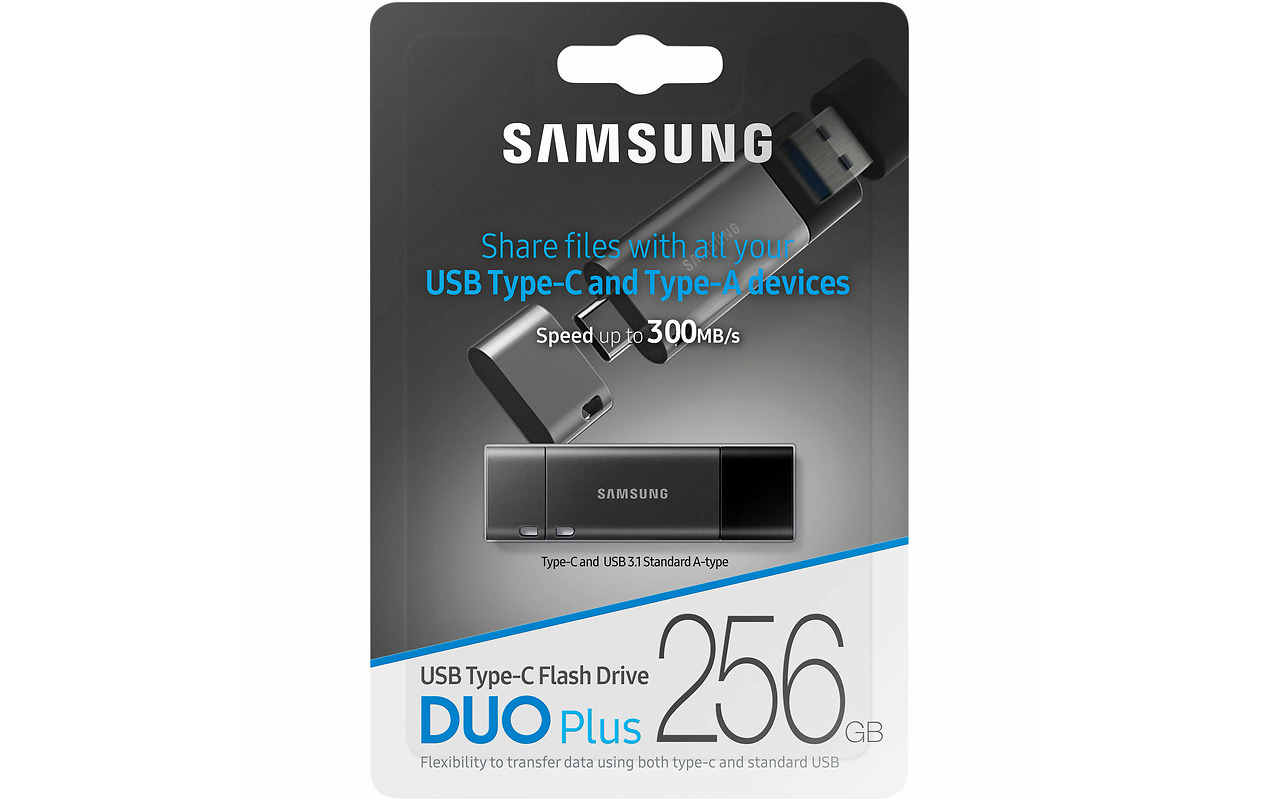USB3.1/Type-C Samsung Duo Plus / 256GB / MUF-256DB/APC / Grey