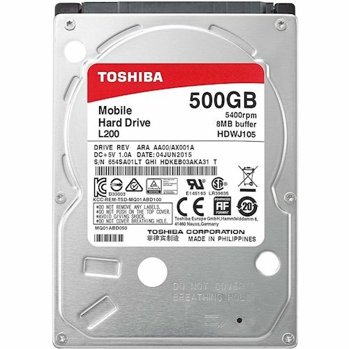 Toshiba L200 HDWK105UZSVA 500GB 2.5" HDD