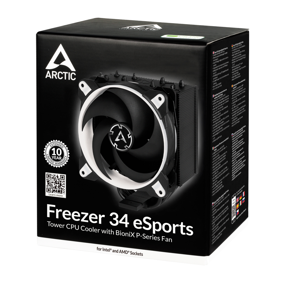 Cooler Arctic Freezer 34 eSports / White