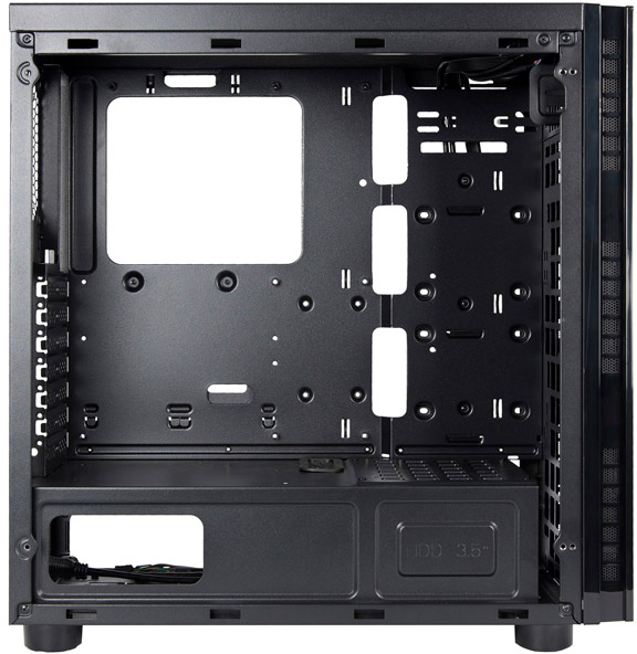 Chieftec HAWK AL-02B-OP ATX / Black
