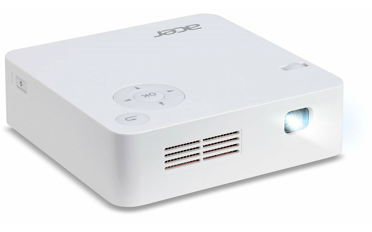 Acer AOpen PV10 / DLP / WXGA / 300 ANSI lm / MR.JRJ11.001 / White