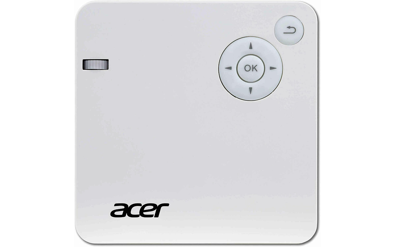 Acer AOpen PV10 / DLP / WXGA / 300 ANSI lm / MR.JRJ11.001 / White