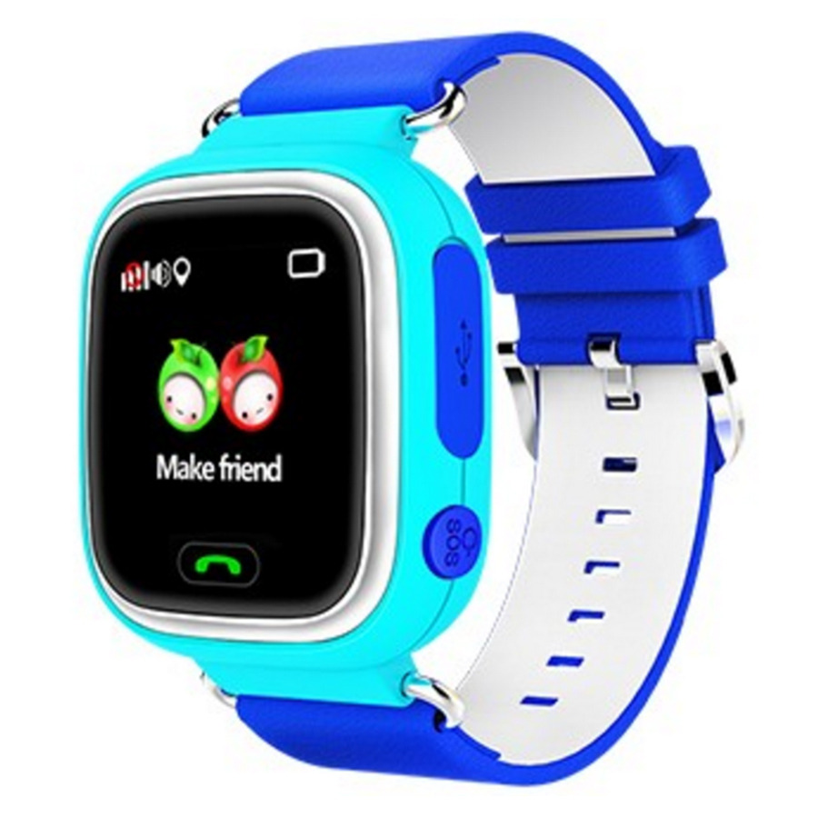 Smart Baby Watch Q80 Cyan