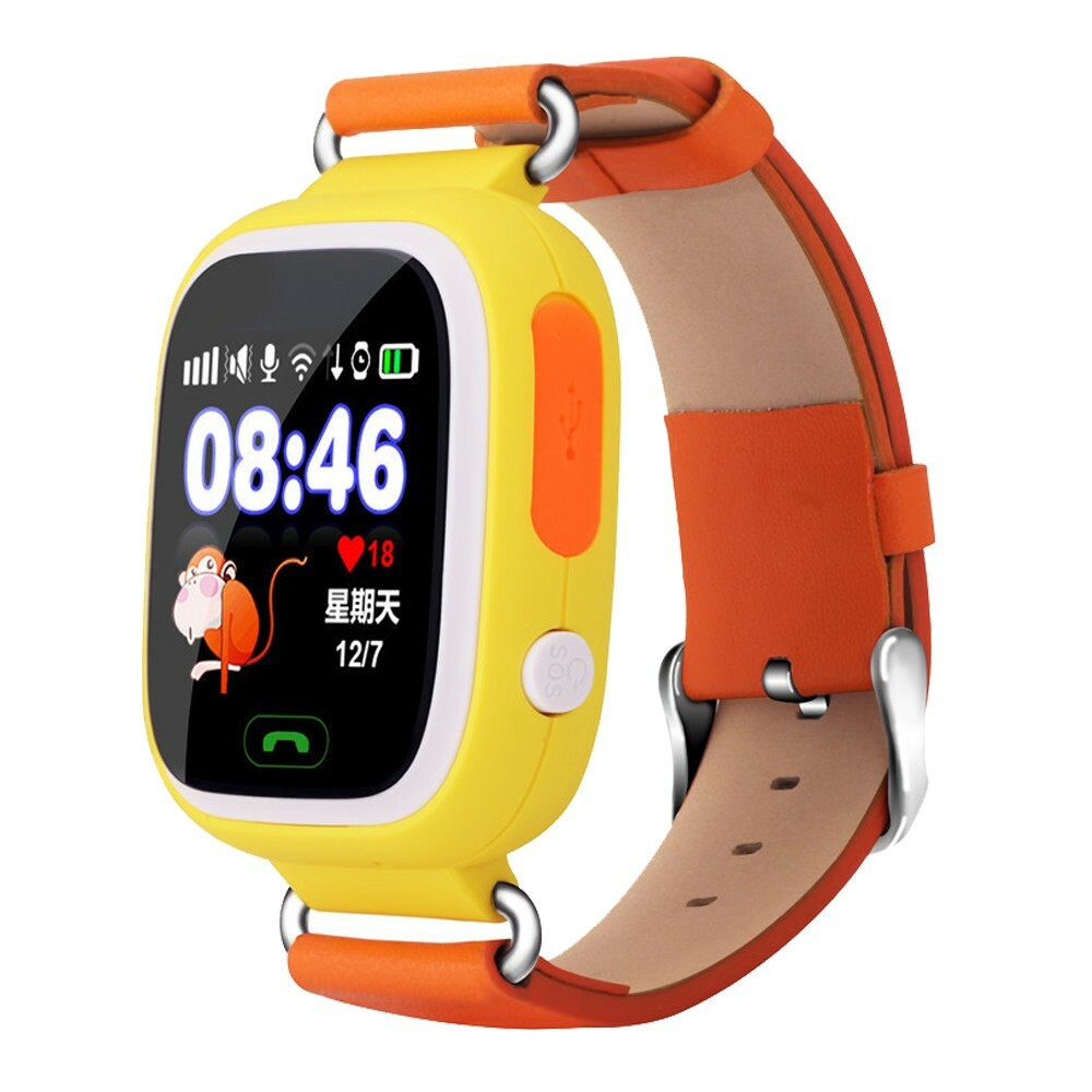 Smart Baby Watch Q80 Orange