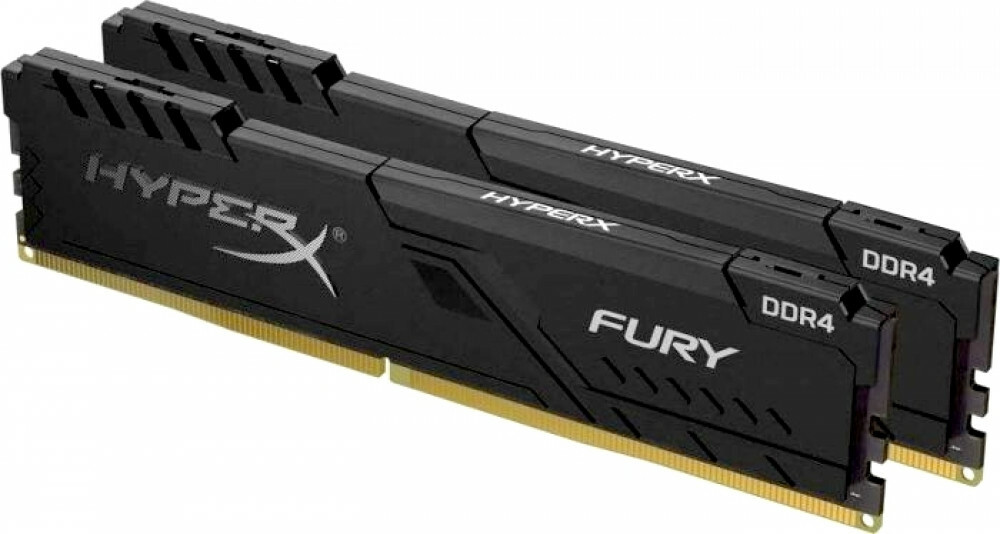 KIT RAM Kingston HyperX FURY HX432C16FB3K2/64 / 2x32Gb / DDR4 / 3200 / CL16 / 1.2V / Black