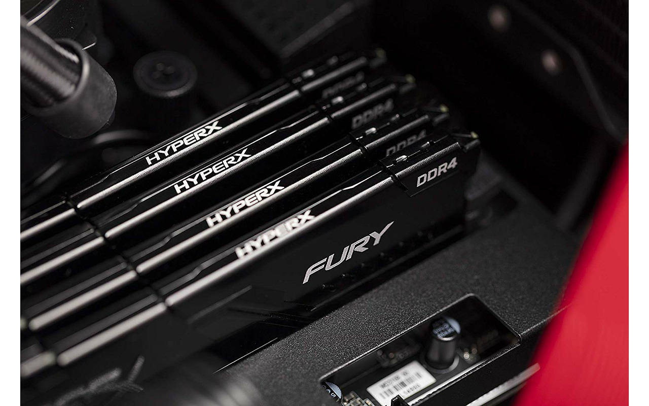 Kingston HyperX FURY HX430C16FB3/32 / 32GB / DDR4 / 3000 / PC24000 / CL16 / 1.2V / Black
