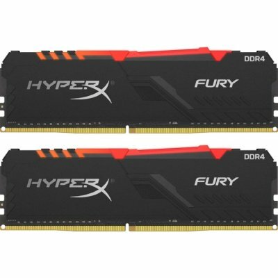 Kingston HyperX FURY RGB HX437C19FB3AK2/16 / 2*8GB DDR4-3733 /