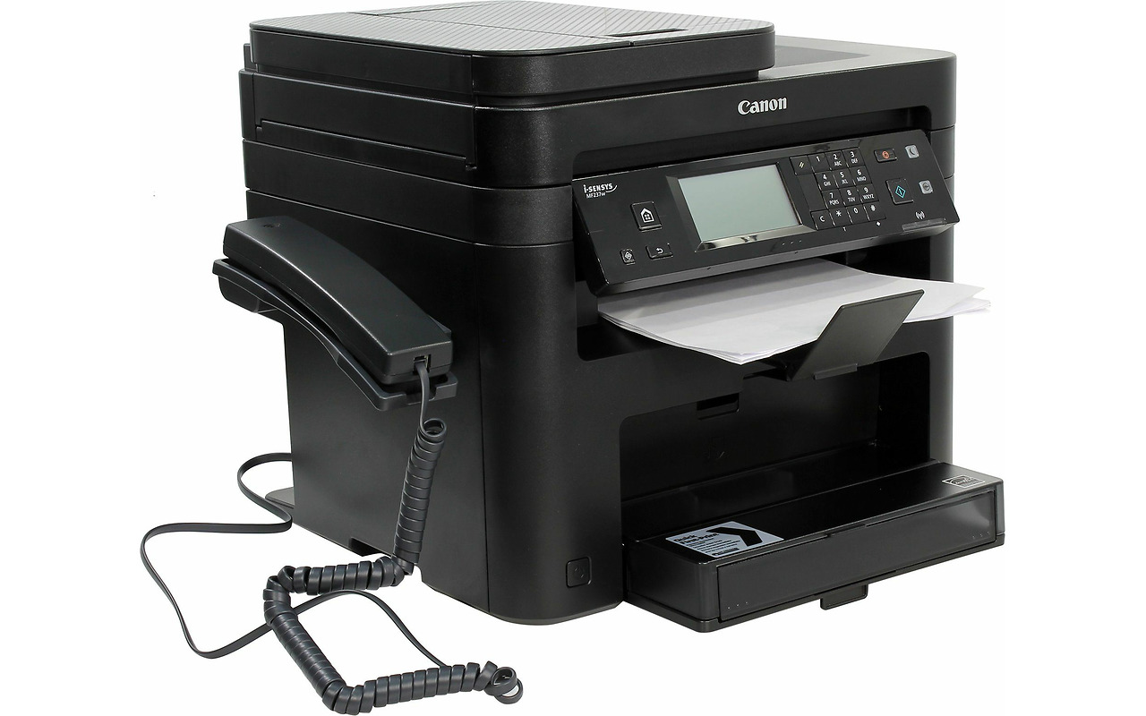 MFD Canon i-SENSYS MF237w + 1x CRG737 / A4 / Mono Printer / Copier / Color Scanner / Fax / ADF / Black