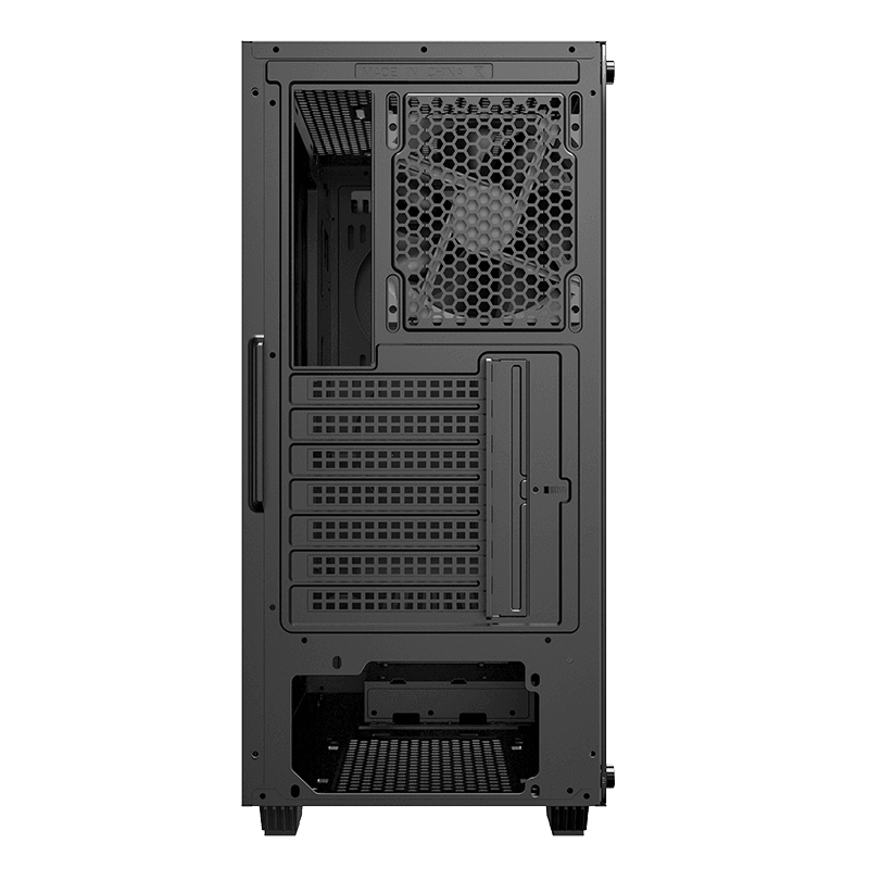 GameMax Fortress TG / ATX / no PSU / Black