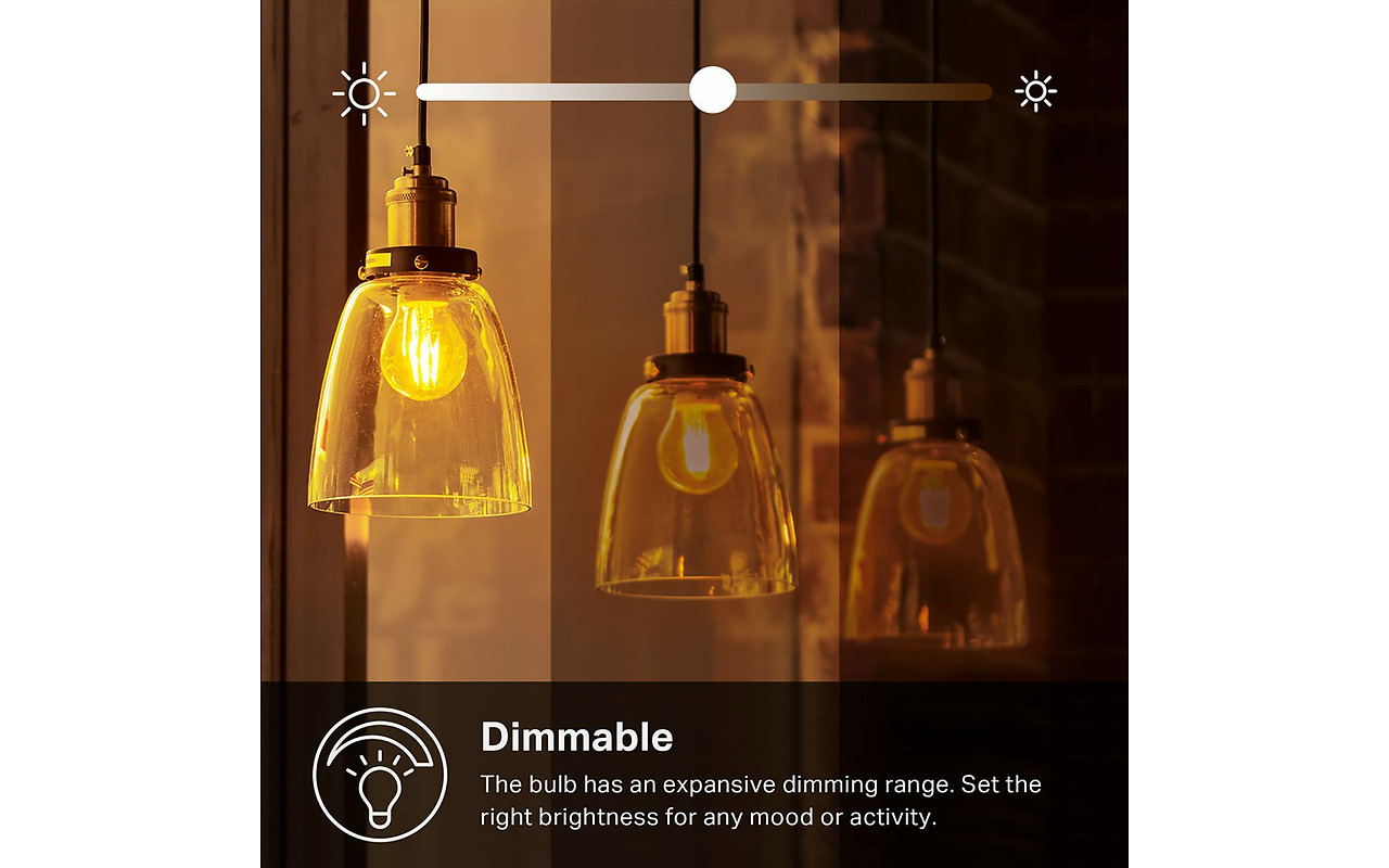 TP-LINK KL60 Kasa Filament Smart Bulb 5W 450 lumens