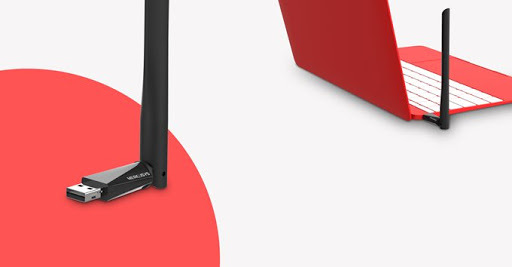 MERCUSYS MU6H AC650 Wireless Dual Band USB Adapter / Black