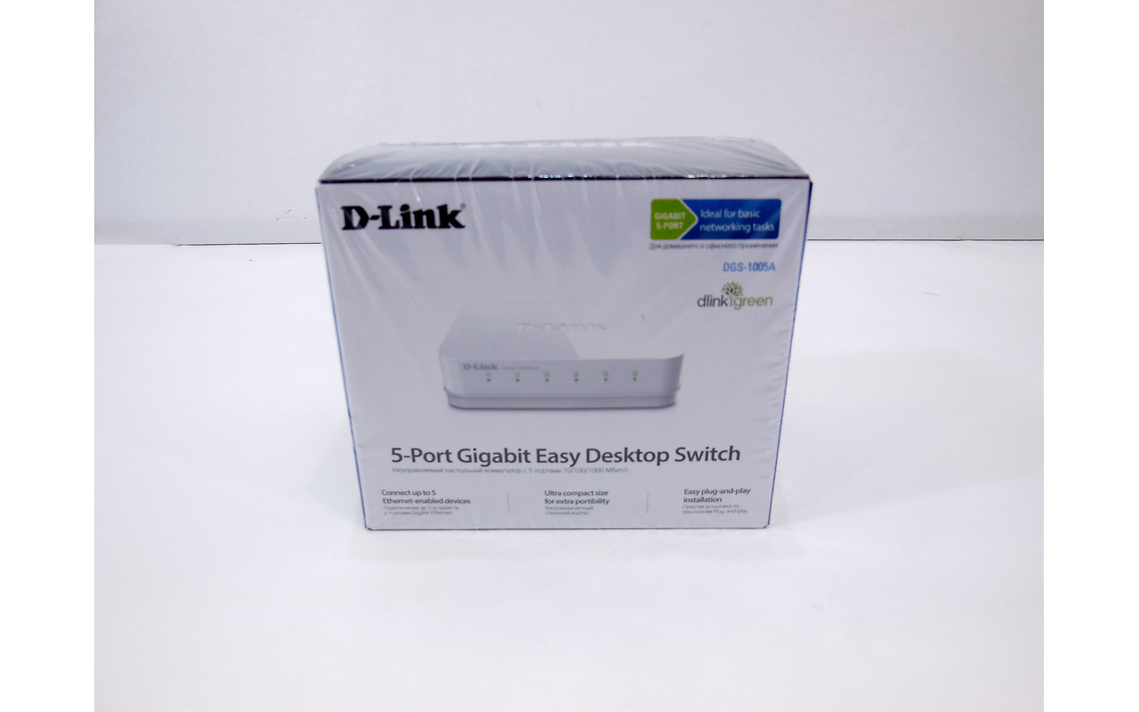 D-link DGS-1005A/E1A L2 Unmanaged Switch White